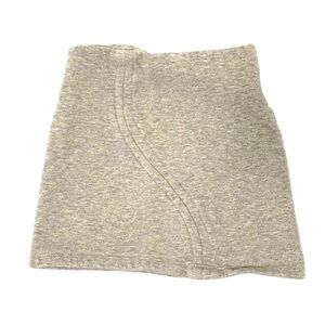 Marni Light Gray Fleece Lined Skirt 4T